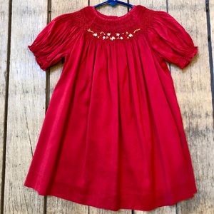 Luli & Me Silk Dress 2T